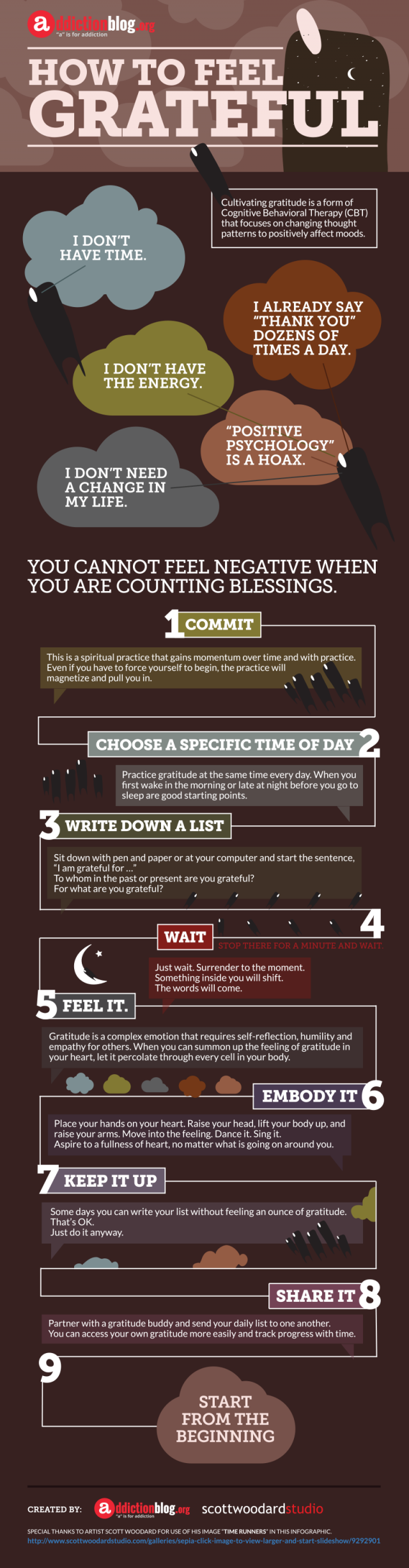 How to feel more grateful (INFOGRAPHIC)
