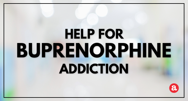 Help for buprenorphine addiction
