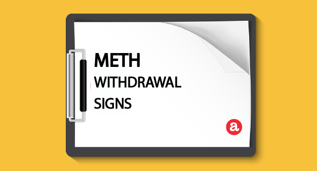 Meth withdrawal signs