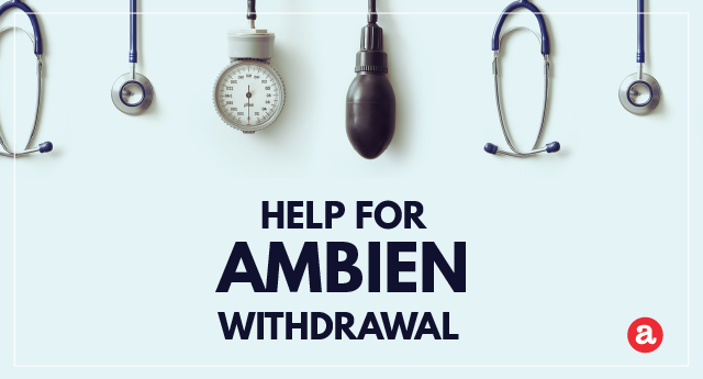 Help for Ambien Withdrawal